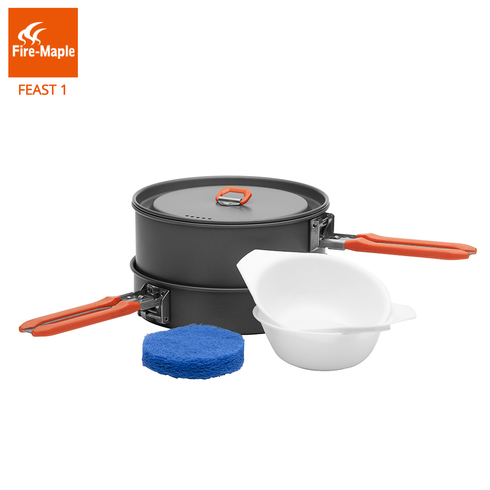 Camping Cooking Container - Api Maple Pesta 1 Luar Ruangan
