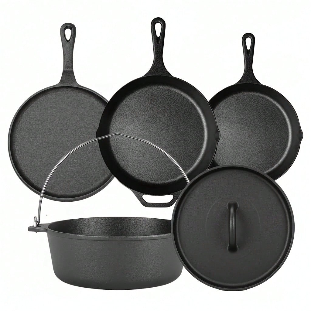 Camp Dutch Oven Cast - PACILACK Set Panci dan Wajan Besi