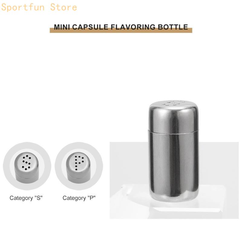 Camping Cooking Container - 2Lot Toples Bumbu Daya Tahan Dispenser