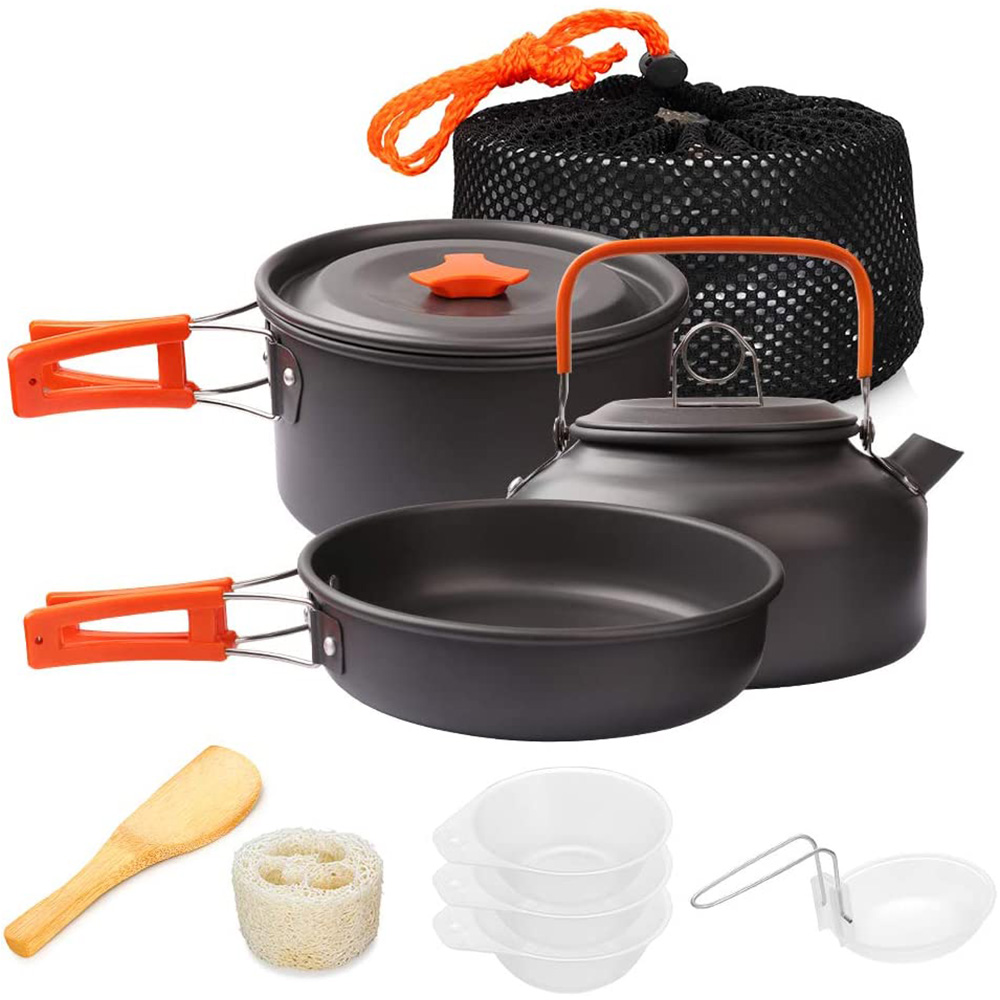 Camping Cooking Organizer - 1 Buah/1Set Peralatan Masak Berkemah Set