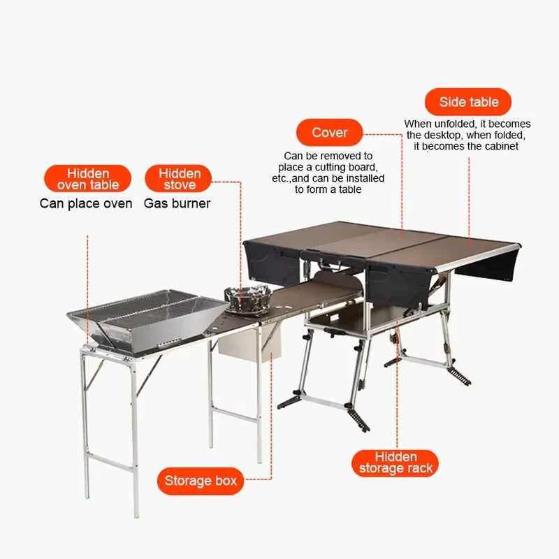 Set Peralatan Masak Lipat Berk - Quality Camping Cooking Set ulasan dan harga
