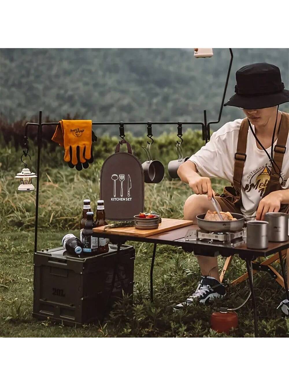 Tas Penyimpanan Peralatan Masa - Camping Cooking Container ulasan dan harga