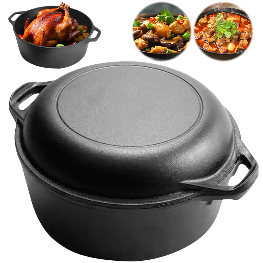 Panci Oven Belanda 2 in 1 dari - Camp Dutch Oven Cast ulasan dan harga