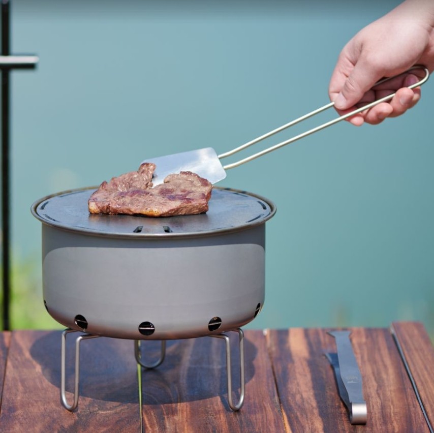 Meja Panggangan BBQ Korea Port - Camping Cooking Flat Top ulasan dan harga