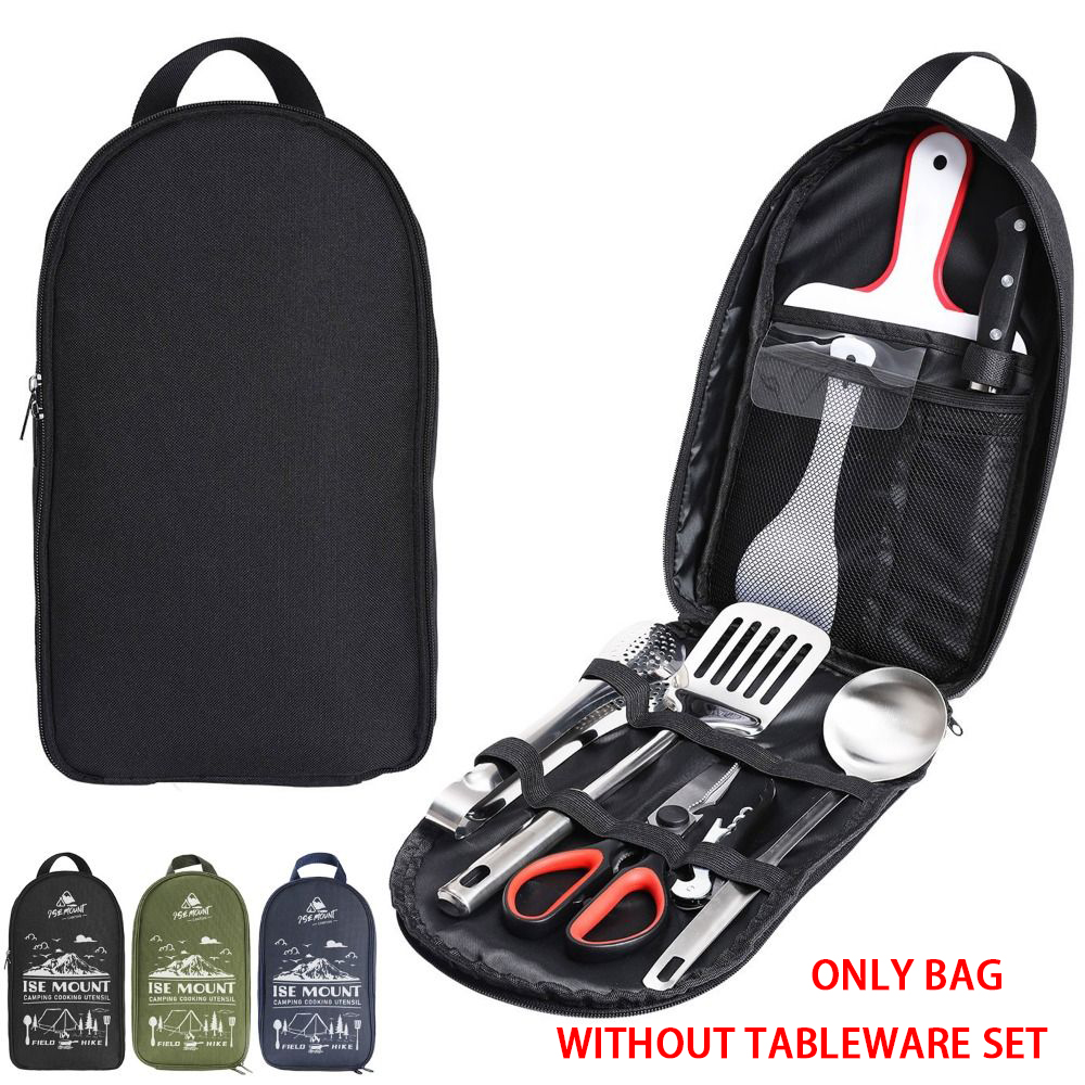 2024 Set Peralatan Piknik Tas  - Camping Cooking Organizer ulasan dan harga