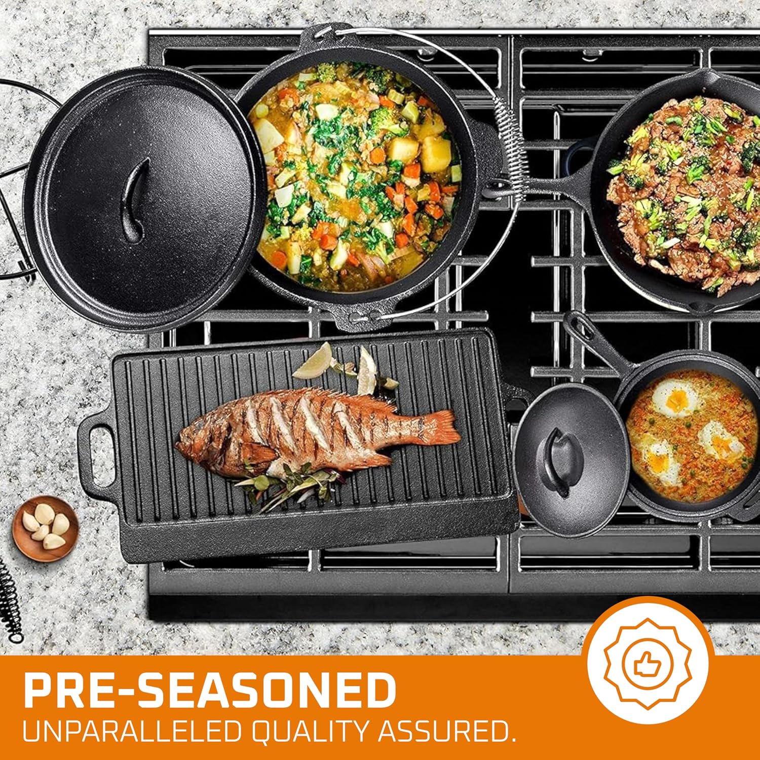 Set Peralatan Memasak untuk Be - Camp Dutch Oven Cast ulasan dan harga