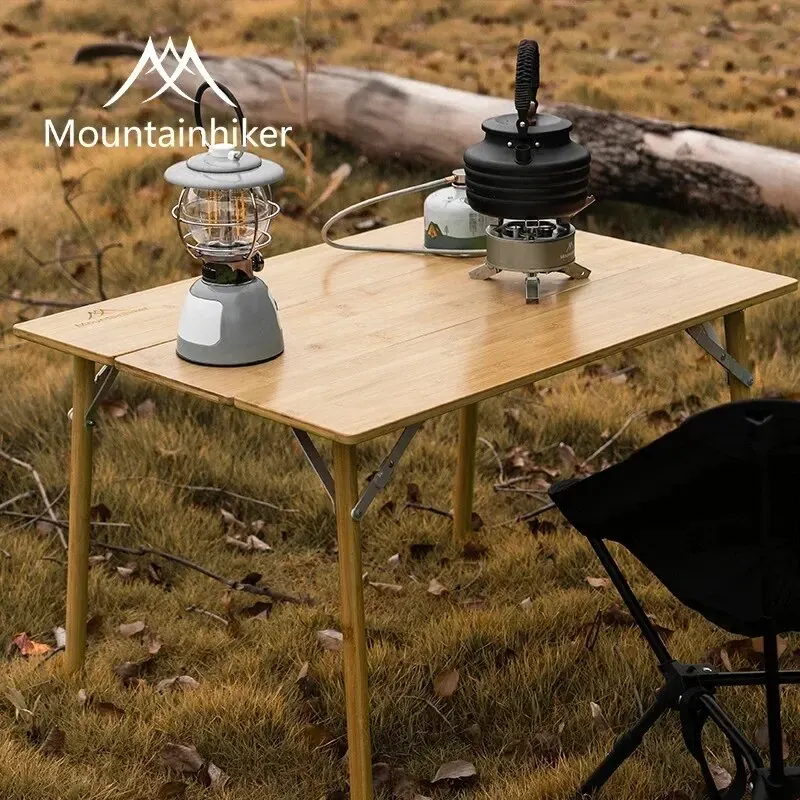 MOUNTAINHIKER 2/3 Meja Lipat B - Camping Cooking Table ulasan dan harga