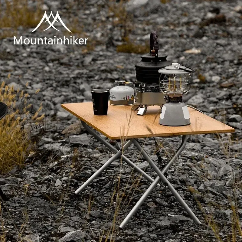 MOUNTAINHIKER 2/3 Meja Lipat B - Camping Cooking Table ulasan dan harga